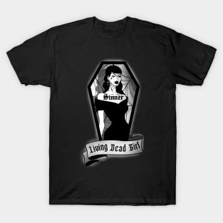 Sinner Girl Gothic T-Shirt